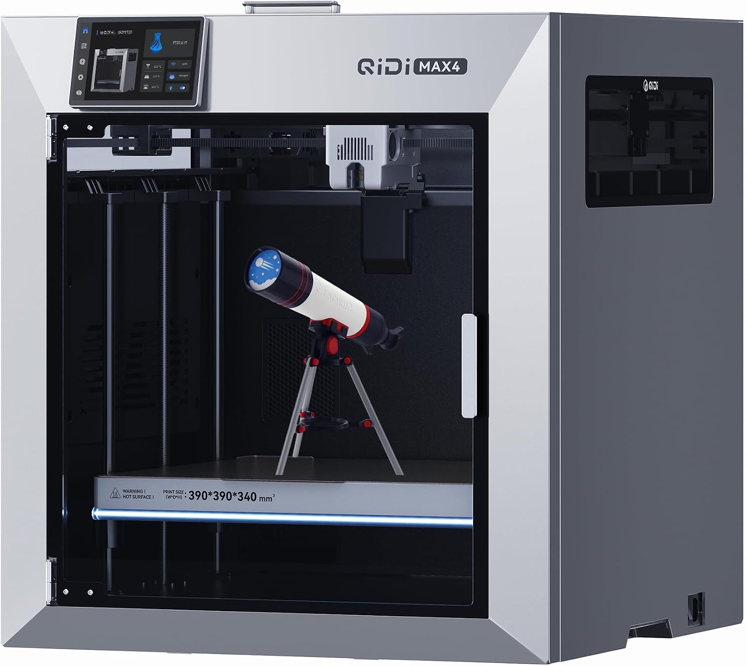 QIDI Max4 High-Temp 3D Printer