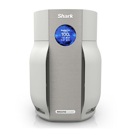 Shark BreatheClear with NeverChange, Intelligent Air Purifier for Home, HEPA-Exceeding In Every Mode for Dust, Dander, Allergens & More, Zero Filter Changes for Up To 6 Years, Dove, HP162 (2026)