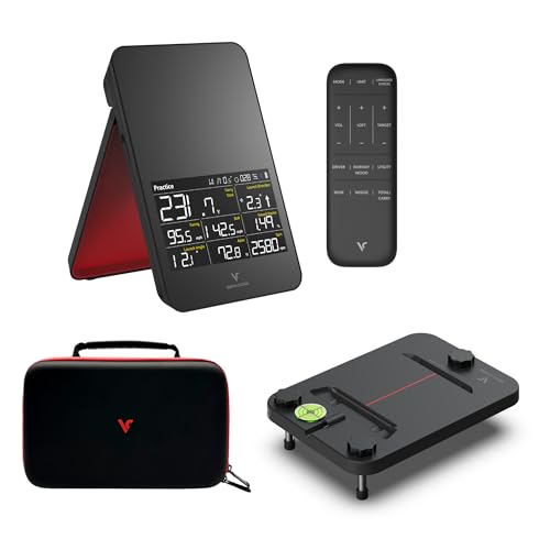Voice Caddie SC4 PRO Portable Golf Launch Monitor Bundle